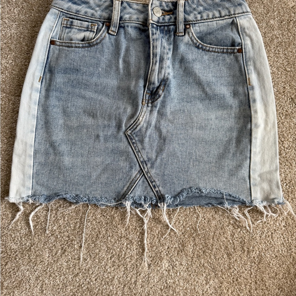 Pacsun Denim Mini Skirt